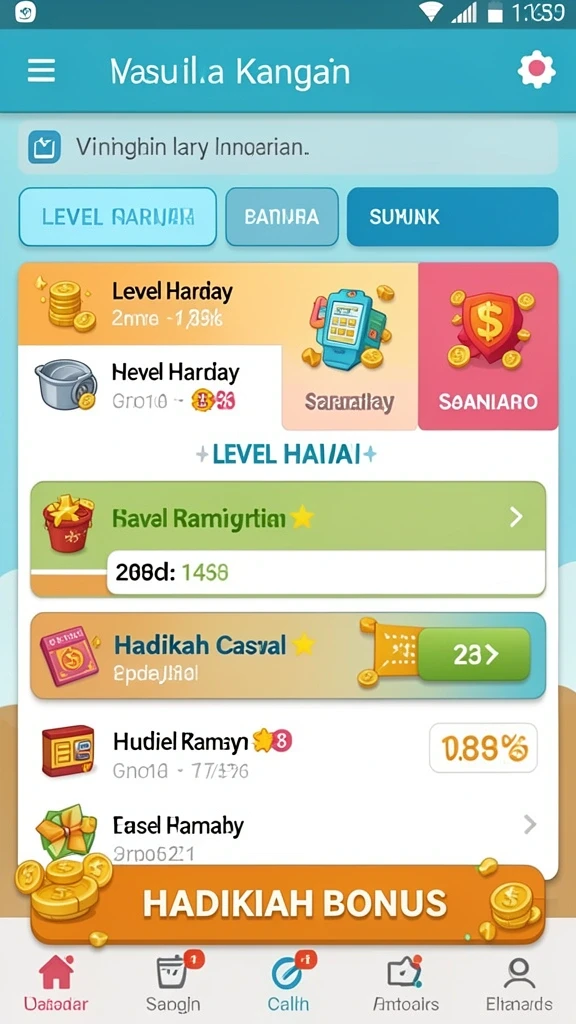 li789 - Tampilan awal yang menarik dan intuitif.