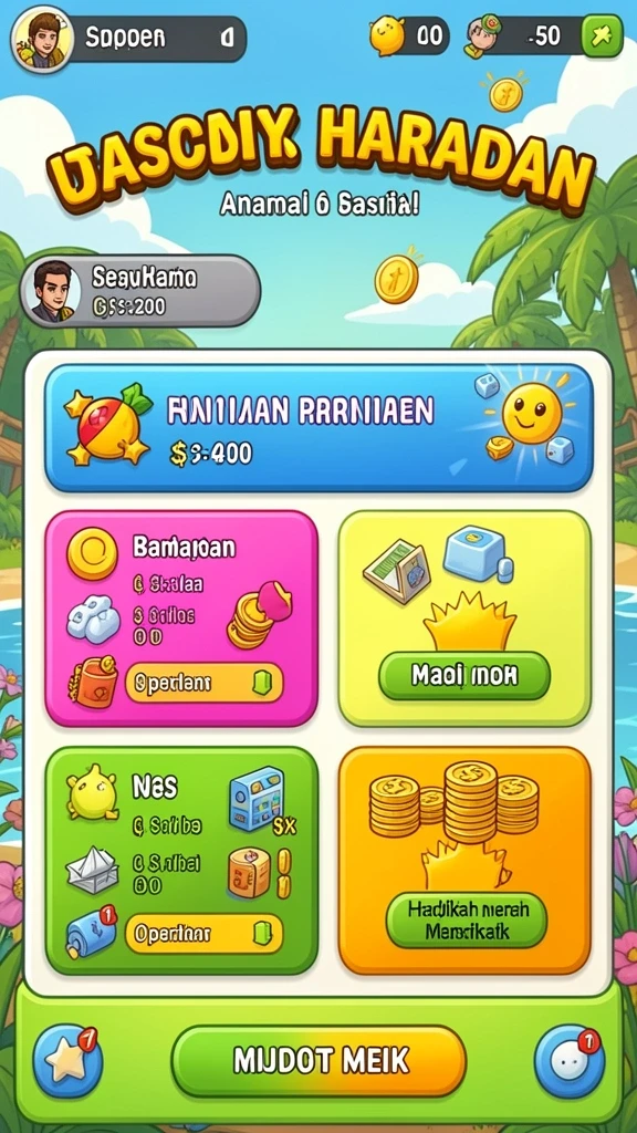 mainduit - Tampilan awal yang menarik dengan karakter utama.
