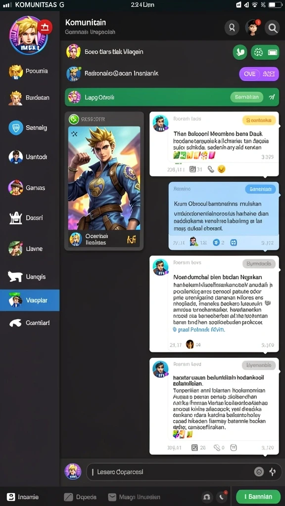 newidn - Karakter unik dengan kemampuan khusus yang seru.