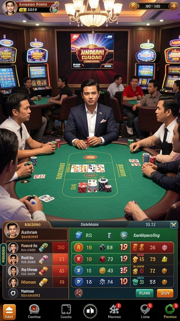 playwin - Tampilan antarmuka yang menarik dan user-friendly.