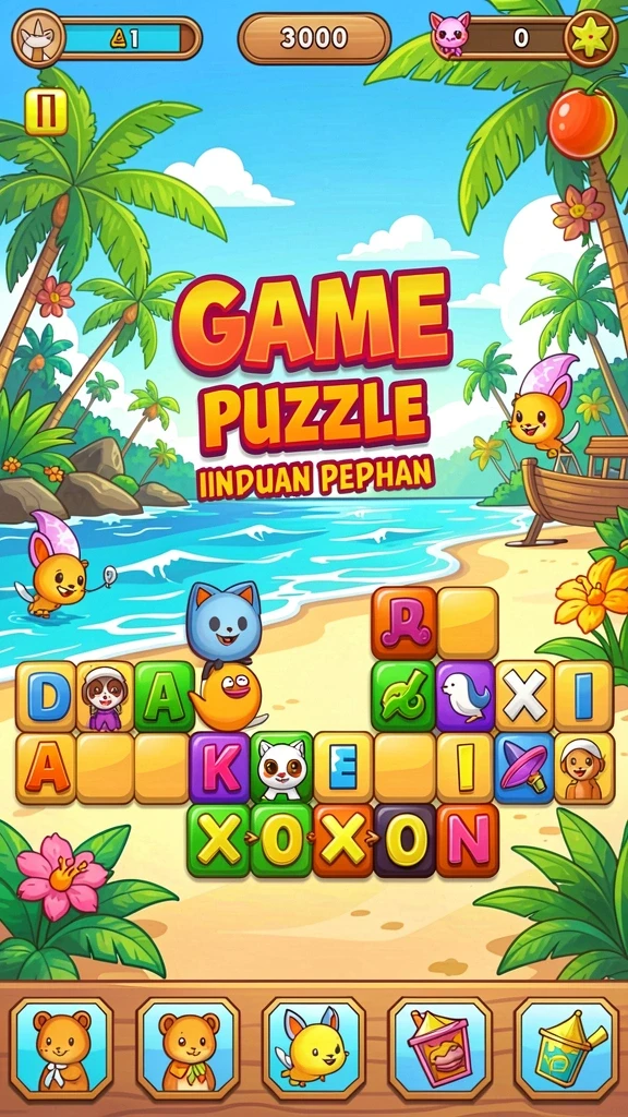 putarmega - Beragam level menantang untuk diselesaikan.