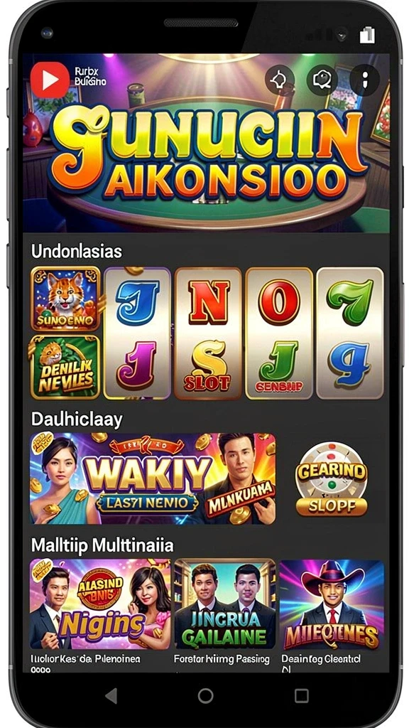 ricis77 - Tampilan awal game yang menarik dan mengundang.