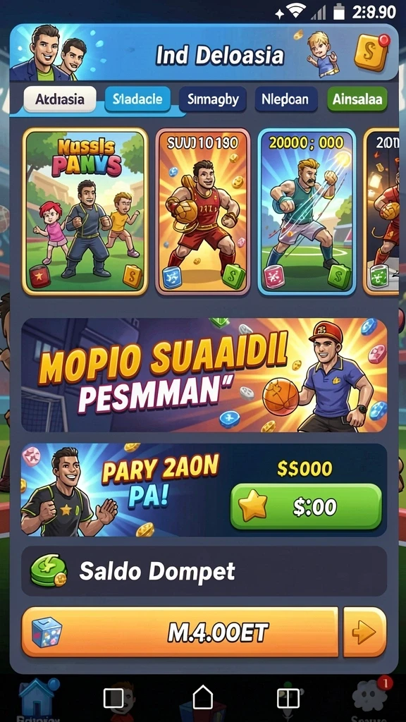 rpyyy - Tangkapan layar menampilkan momen aksi seru dalam permainan.